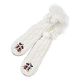 Minnie Mouse & Mickey Adult Slipper Socks