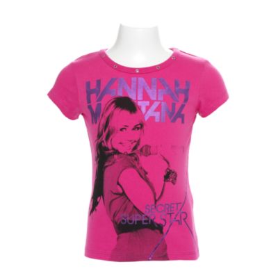 Hannah Montana CD T-shirt (can be personalised)