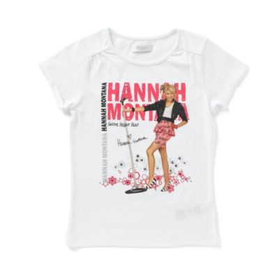 Hannah Montana Short Sleeved T-shirt (can be personalised)