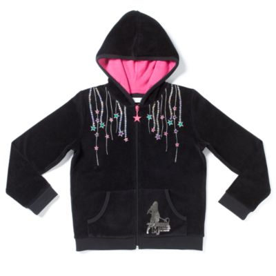 Hannah Montana Velour Hooded Top