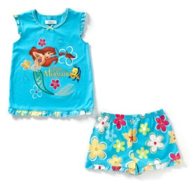 Little Mermaid Shortie Pyjamas