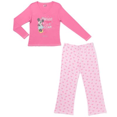 Minnie Mouse Pink Adult Pyjamas (can be personalised)