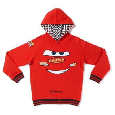 Lightning McQueen Hooded Top (can be personalised)