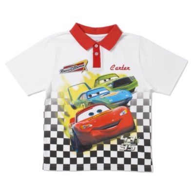 Lightning McQueen Polo Shirt (can be personalised)