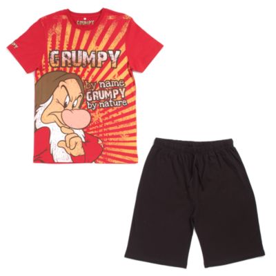 Grumpy Mens Shortie pyjamas (can be personalised)