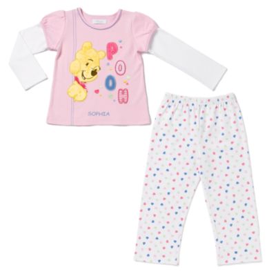 Pooh Brights Pyjamas (can be personalised)
