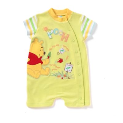 Winnie the Pooh Boys Short Leg Romper (can be personalised)