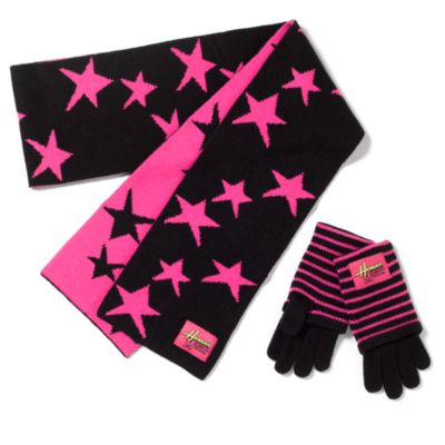 Hannah Montana Warmwear Scarf & Gloves