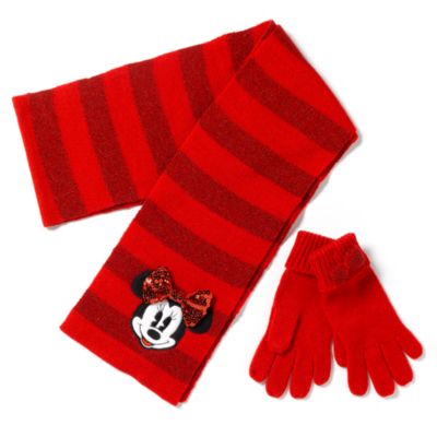 Minnie Mouse Warmwear Scarf & Gloves