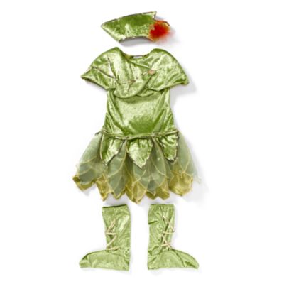 Tinker Bell Costume With Hat & Cape