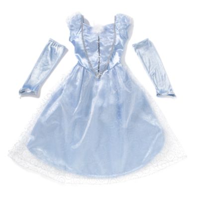 Cinderella Blue Printed Dress