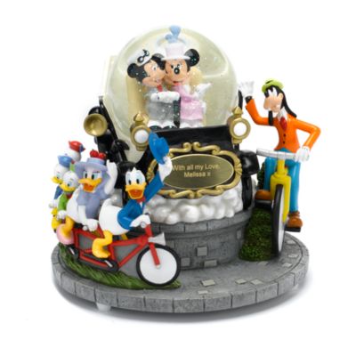 Mickey Mouse Personalised Deluxe Snowglobe (can be personalised)