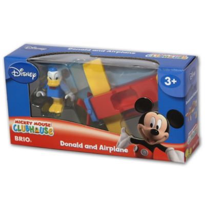 Donald and Airplane Brio Set