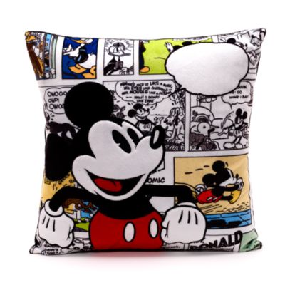 Mickey Mouse Comic Cushion with Removable Cover