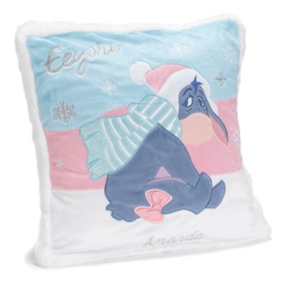 Eeyore White Cushion with Removable Cover (can be personalised)