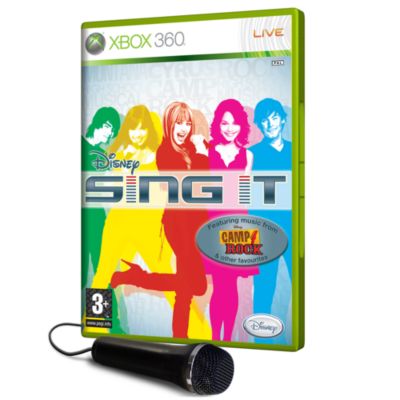 Disney Sing it + Mics (featuring Camp Rock and Hannah Montana)  Xbox 360 Game