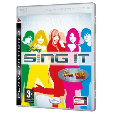 Disney Sing it (featuring Camp Rock and Hannah Montana) PS3 Game
