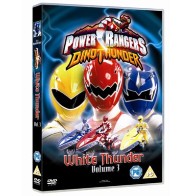 Power Rangers Dino Thunder - Volume 3 White Thunder DVD