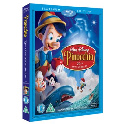 Pinocchio Platinum Edition Hybrid Blu-ray