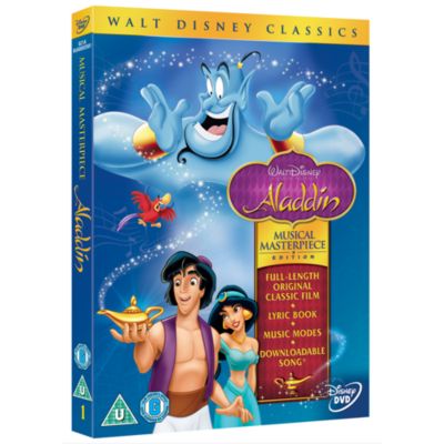Aladdin The Musical Masterpiece DVD