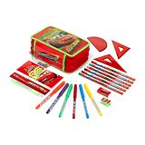 Cars Triple Filled Pencil Case  (can be personalised)