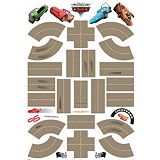 Disney Cars Racetrack Stickers