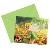 Tinker Bell Invite 6 Pack