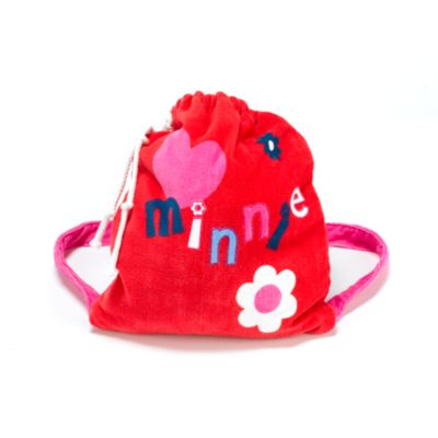 Minnie Mouse Towel In A Bag (can be personalised)