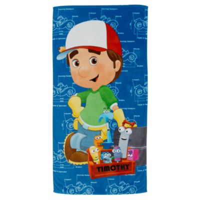 Handy Manny Towel (can be personalised)