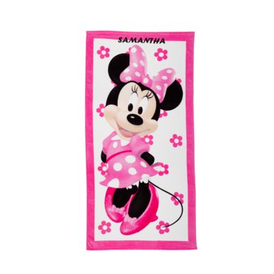 Minnie Mouse Towel (can be personalised)