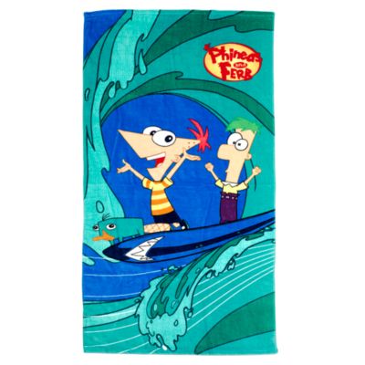 Phineas & Ferb Beach Towel