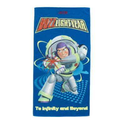 Buzz Lightyear Towel (can be personalised)