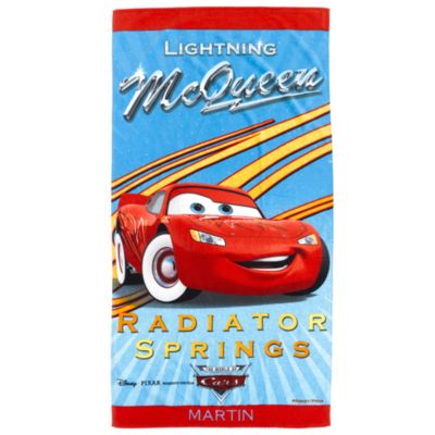 Cars Towel (can be personalised)