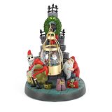 Nightmare Before Christmas Jack & Lock Stock Barrel Deluxe Snowglobe