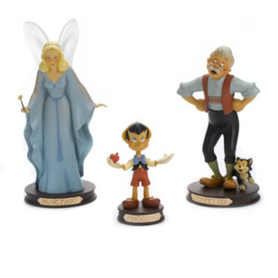 Pinocchio set of 3 figurines