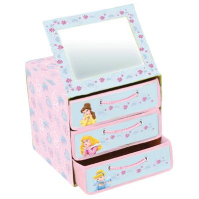 Princess 3 Drawer Set with Mirror