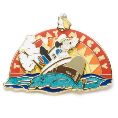 Mickey Mouse with Tugboat Pin