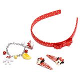 Minnie Mouse Charm Bracelet & Hair Set