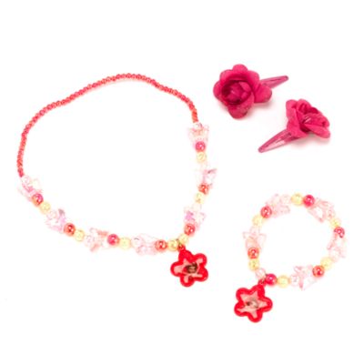 Rosetta Flower Necklace & Bracelet Set