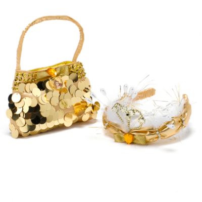 Belle Tiara and Bag Set