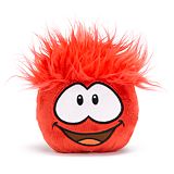 Red Puffle Soft Toy (Series 3)
